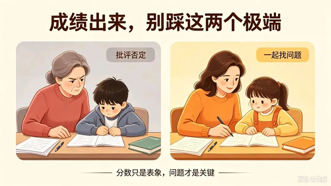 初一第一次月考,分数从来不是用来批评孩子的-第3张图片-四季读书网