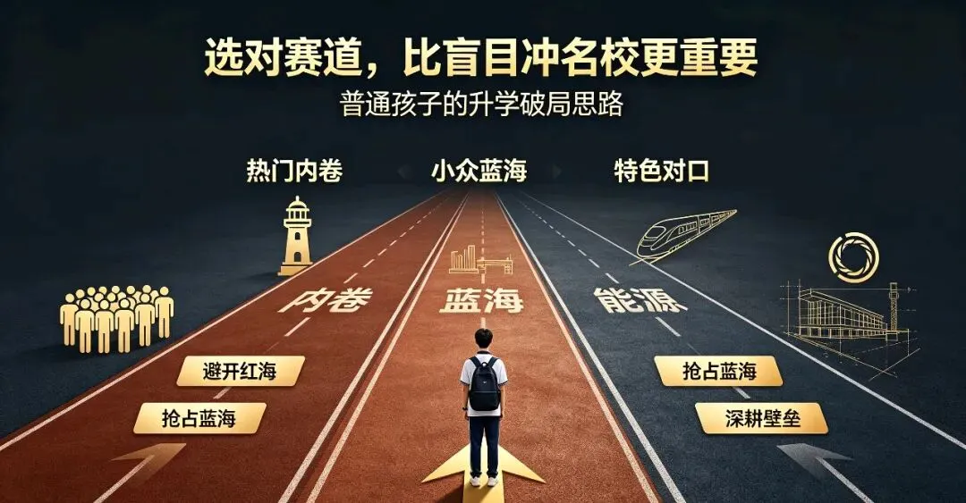高考最大的认知差:普通孩子的逆袭,从来不是拼名校,而是拼赛道-第3张图片-四季读书网