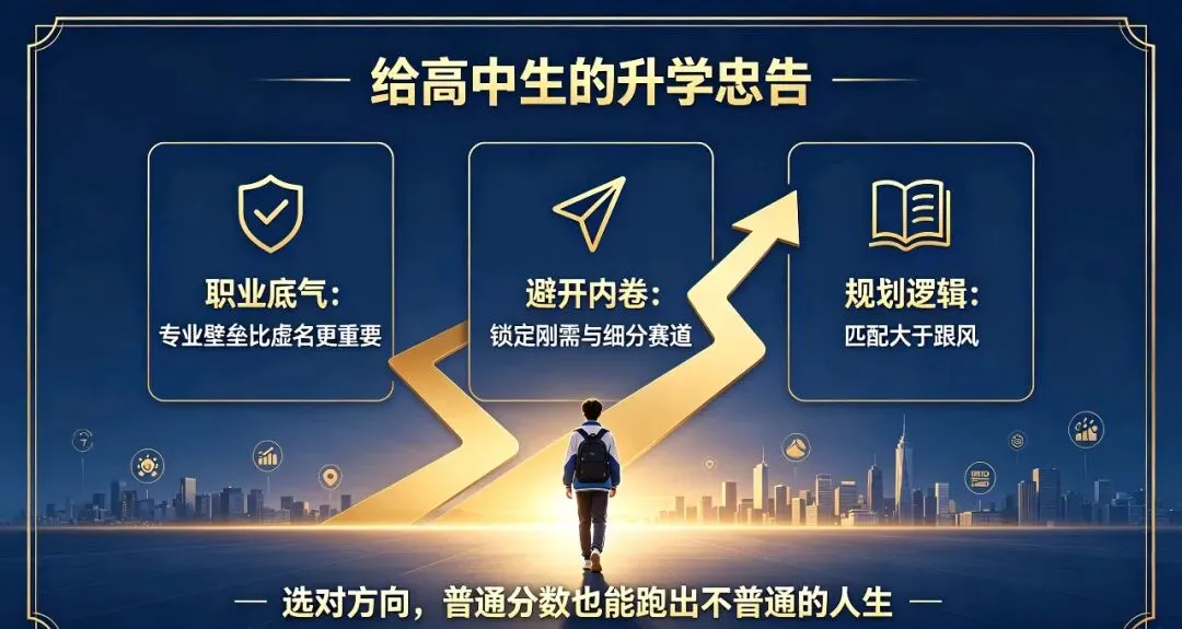 高考最大的认知差:普通孩子的逆袭,从来不是拼名校,而是拼赛道-第4张图片-四季读书网