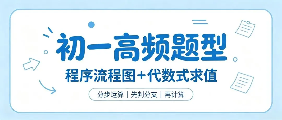 初一高频题型:程序流程图,两步搞定,不再丢分-第1张图片-四季读书网