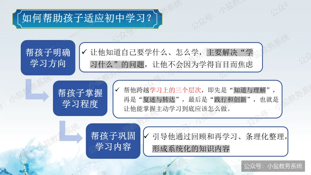初一期中家长会仪式感:家校共赴诗与梦,育见花开向晴空【31页PPT】-第23张图片-四季读书网