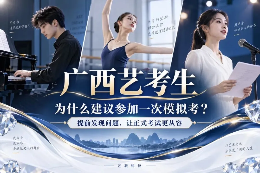 广西艺考生:为什么建议你在正式考试前,认真参加一次模拟考?-第2张图片-四季读书网