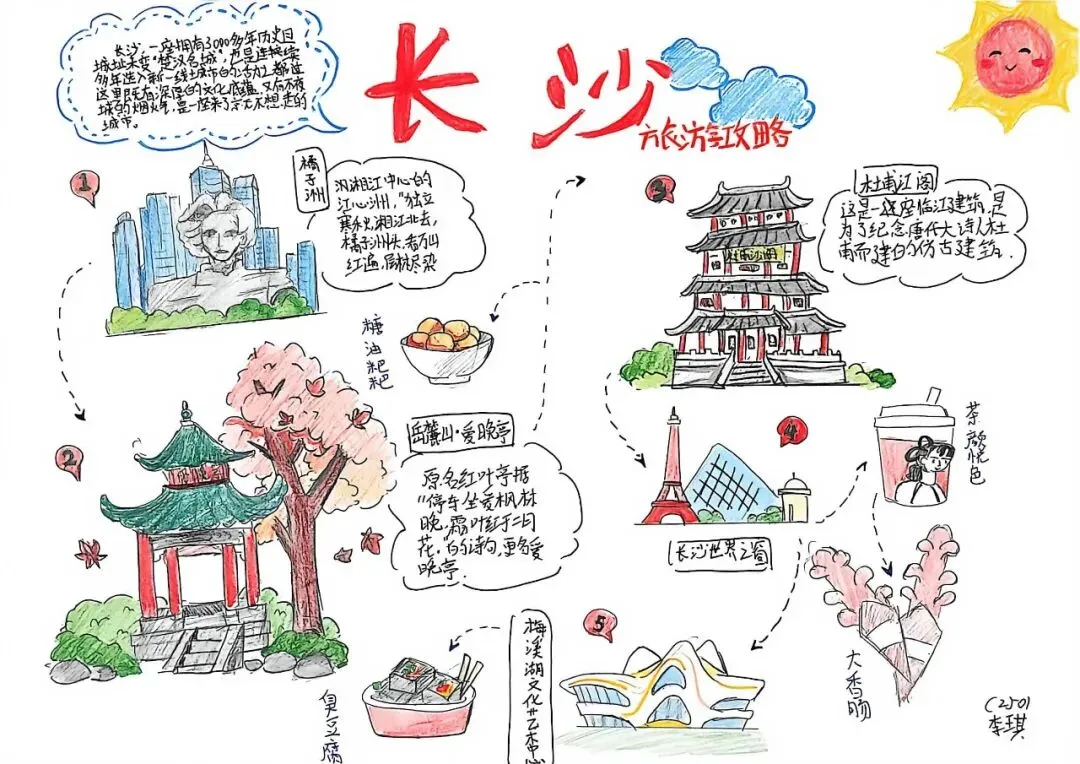 ��初二学子笔下的文综作品,绝美!-第40张图片-四季读书网