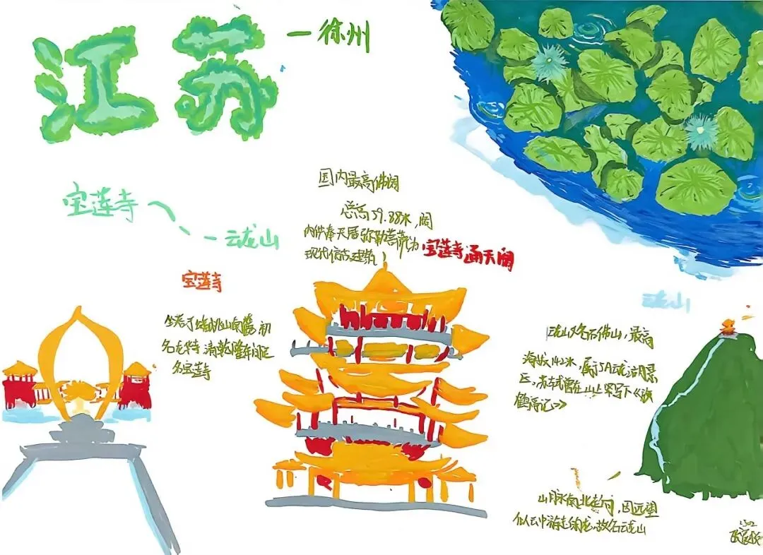 ��初二学子笔下的文综作品,绝美!-第41张图片-四季读书网