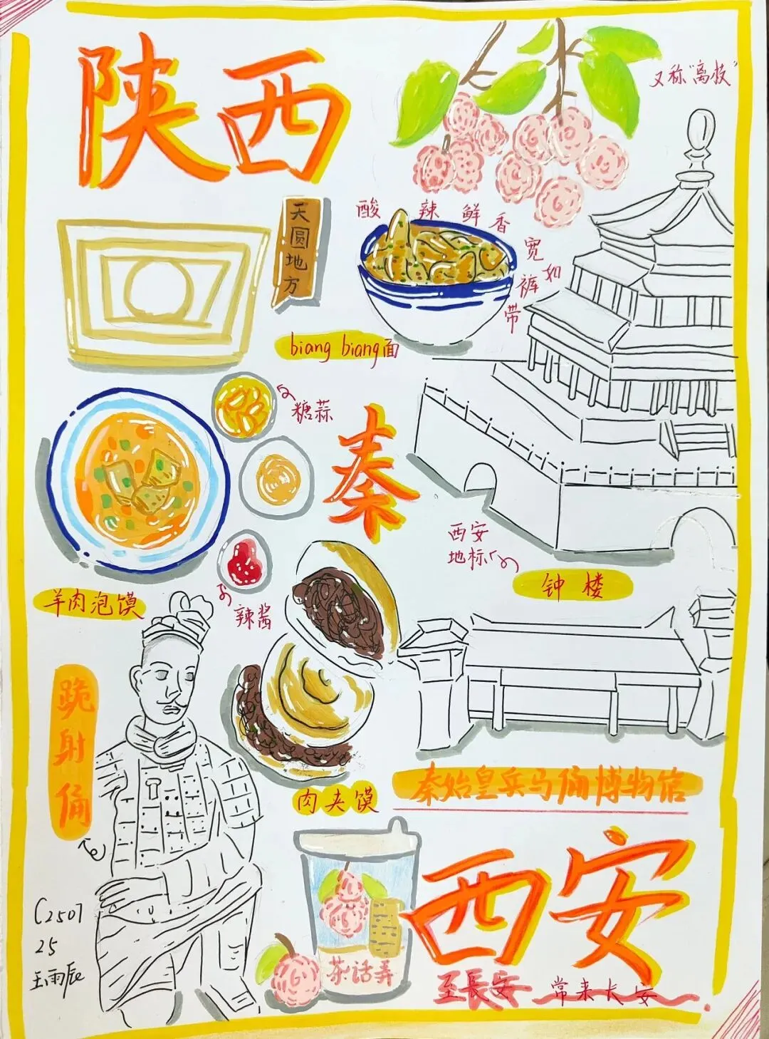 ��初二学子笔下的文综作品,绝美!-第54张图片-四季读书网