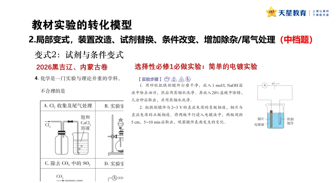 原创分析 | 近三年高考化学实验基础题的命题分析-第25张图片-四季读书网