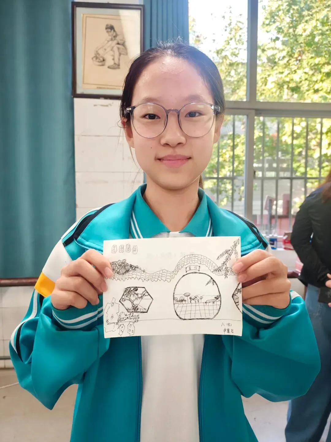 初二8班美术课堂作品-第1张图片-四季读书网