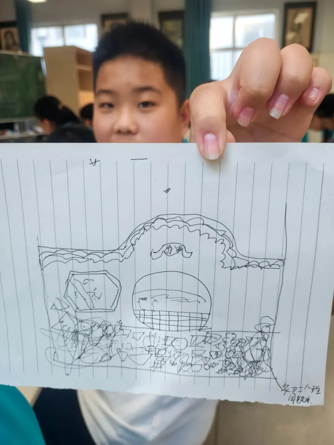 初二8班美术课堂作品-第3张图片-四季读书网