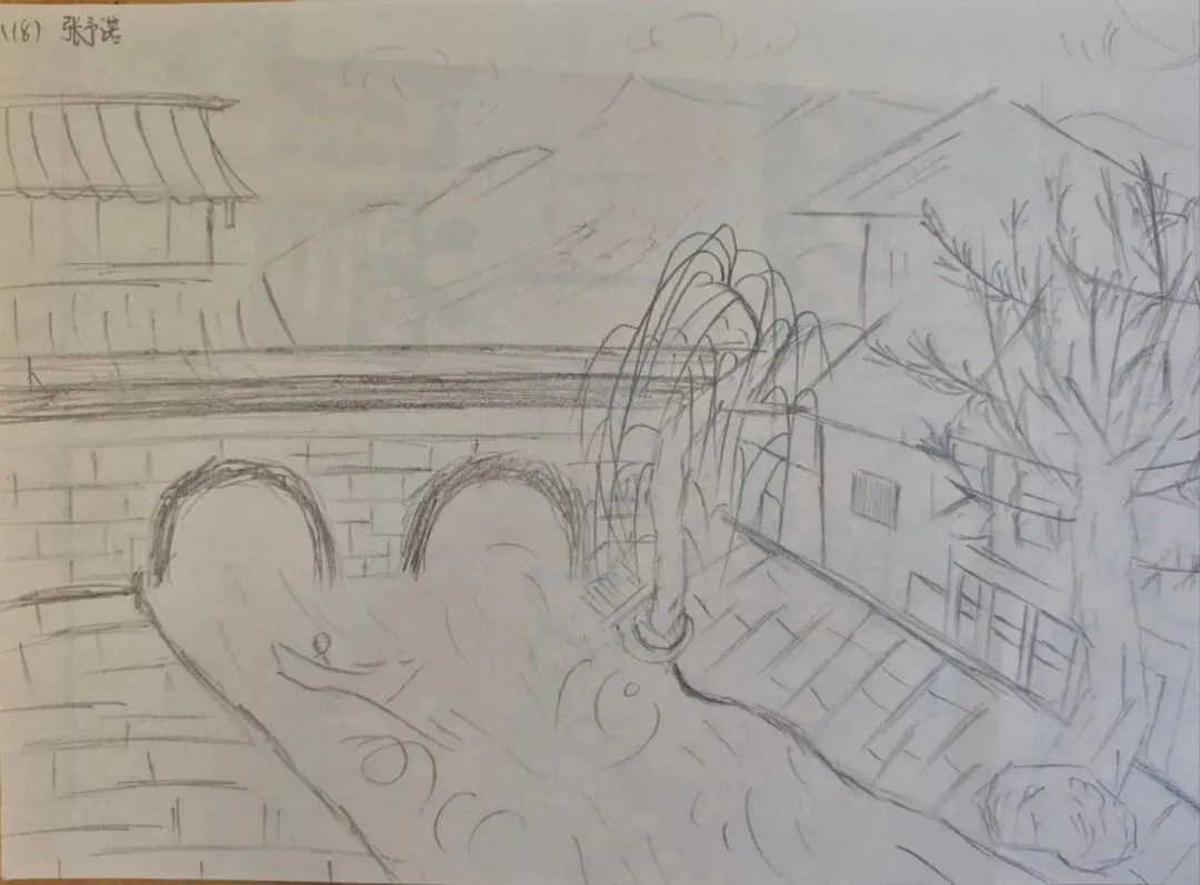 初二8班美术课堂作品-第35张图片-四季读书网