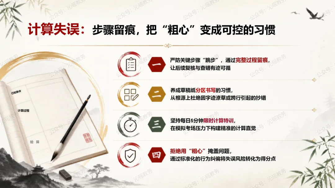 初三第一次月考后的复盘与心态重启:从分数到成长 || 月考是校准,不是终审【PPT+发言稿】-第25张图片-四季读书网 初三第一次月考后的复盘与心态重启:从分数到成长 || 月考是校准,不是终审【PPT+发言稿】-第25张图片-四季读书网