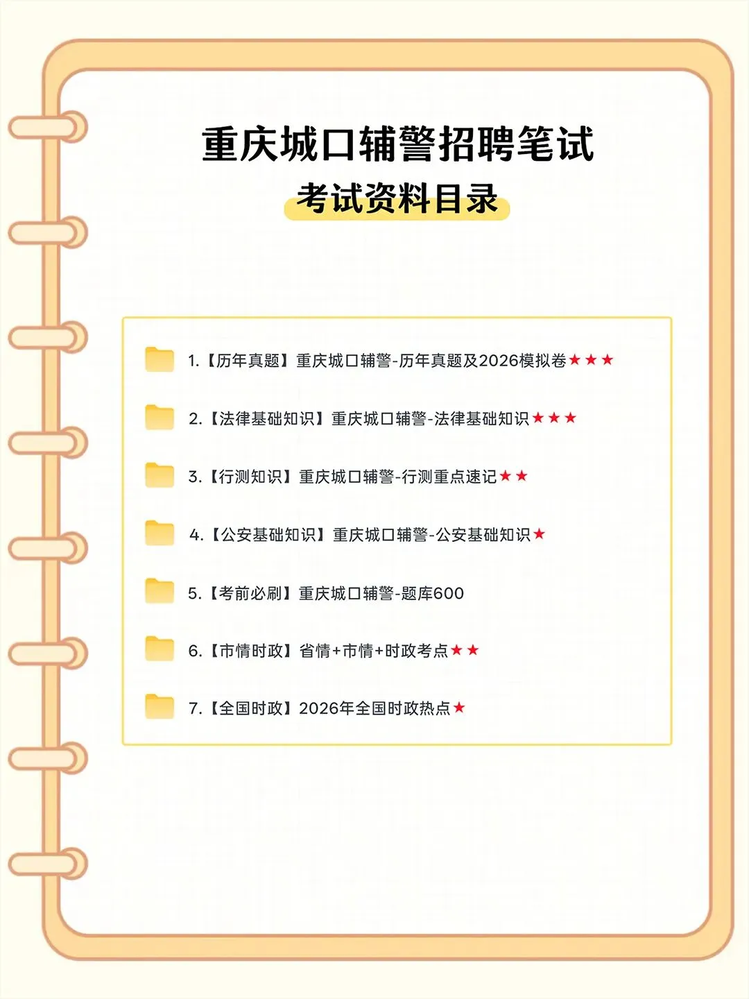 重庆城口辅警考试,笔试真题回忆版-第3张图片-四季读书网
