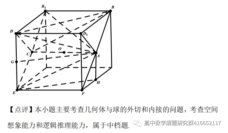 冲刺高考:外接球和内切球难题-第17张图片-四季读书网 冲刺高考:外接球和内切球难题-第17张图片-四季读书网