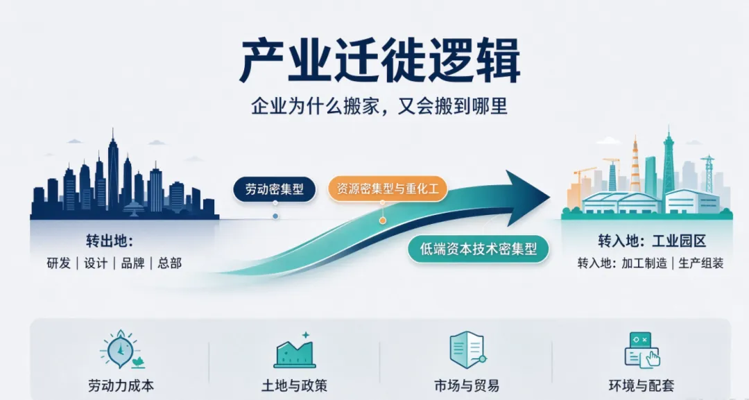 高考地理(选修二)必考知识点|产业转移知识点总结-第1张图片-四季读书网