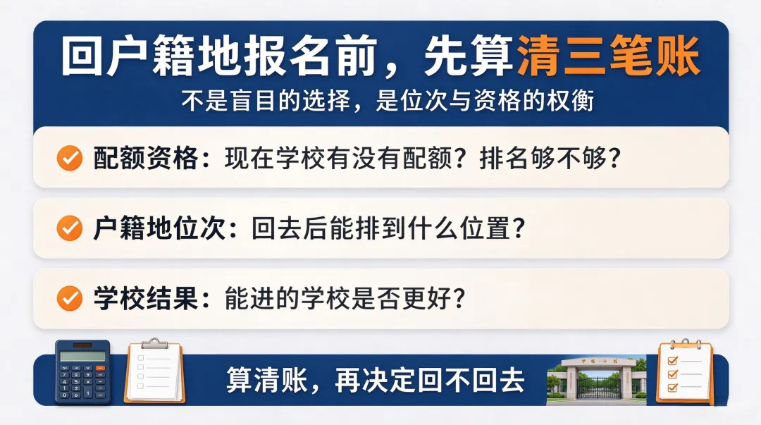 魏老师谈2026贵阳中考报名:非三区一地的孩子,要不要回户籍地考试?-第3张图片-四季读书网