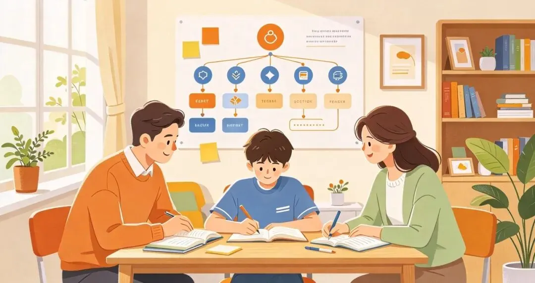 初三孩子贪玩不爱学习,打骂催都没用?试试这4步,帮孩子找回学习力~-第5张图片-四季读书网