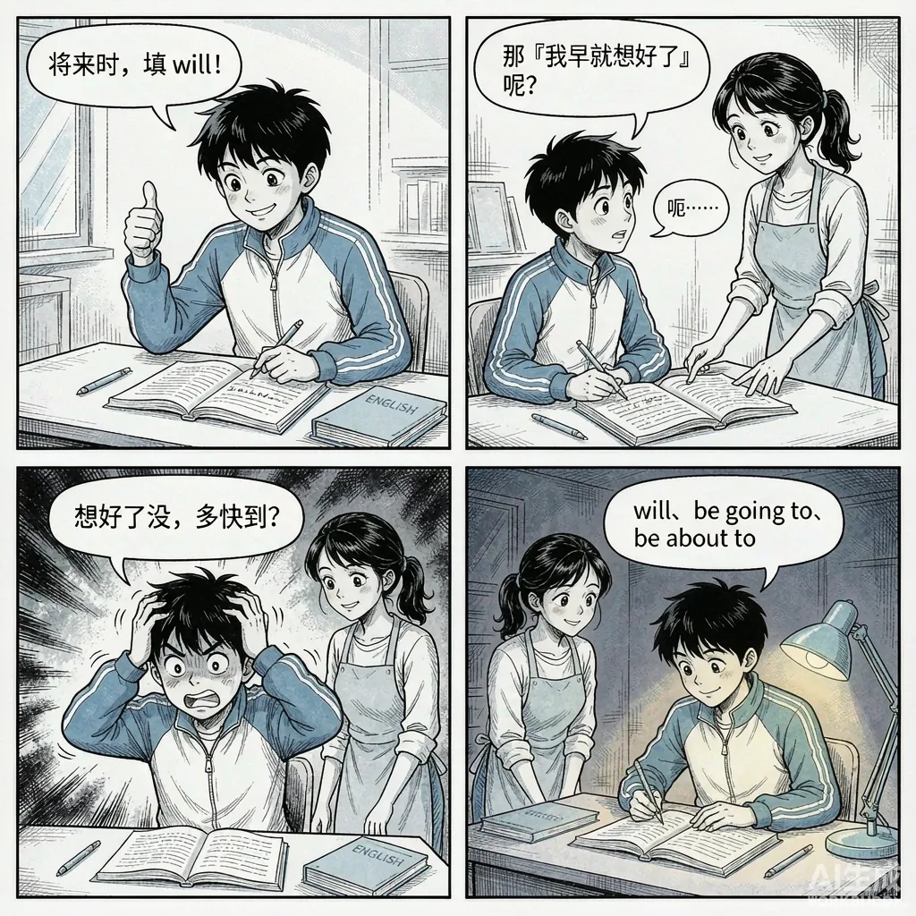 高考英语:都是「将来」,凭什么分三档?-第2张图片-四季读书网