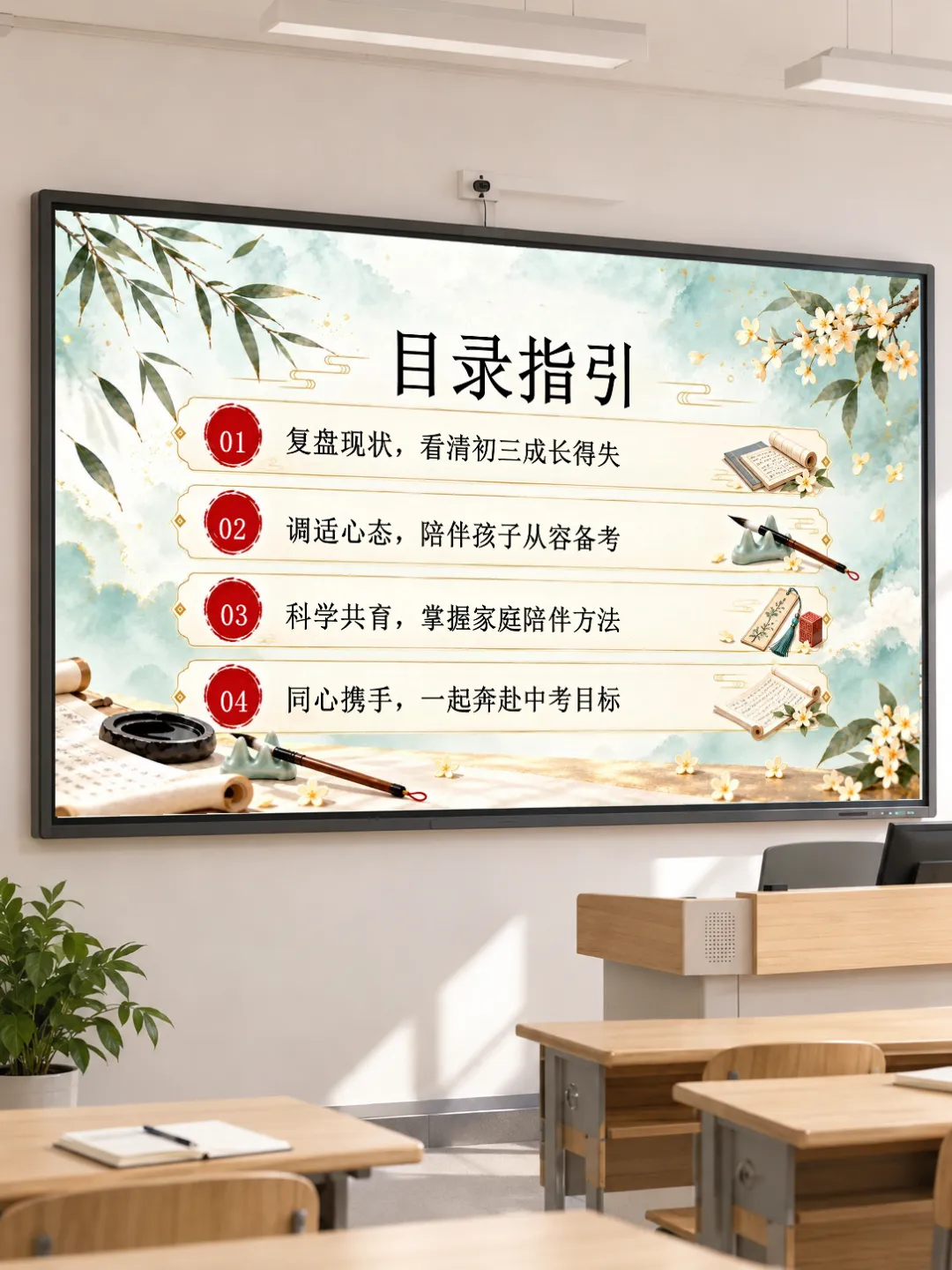 【初三期中家长会】《初三逐梦家校同行》初三期中家长会课件太顶了全场家长鼓掌-第2张图片-四季读书网 【初三期中家长会】《初三逐梦家校同行》初三期中家长会课件太顶了全场家长鼓掌-第2张图片-四季读书网