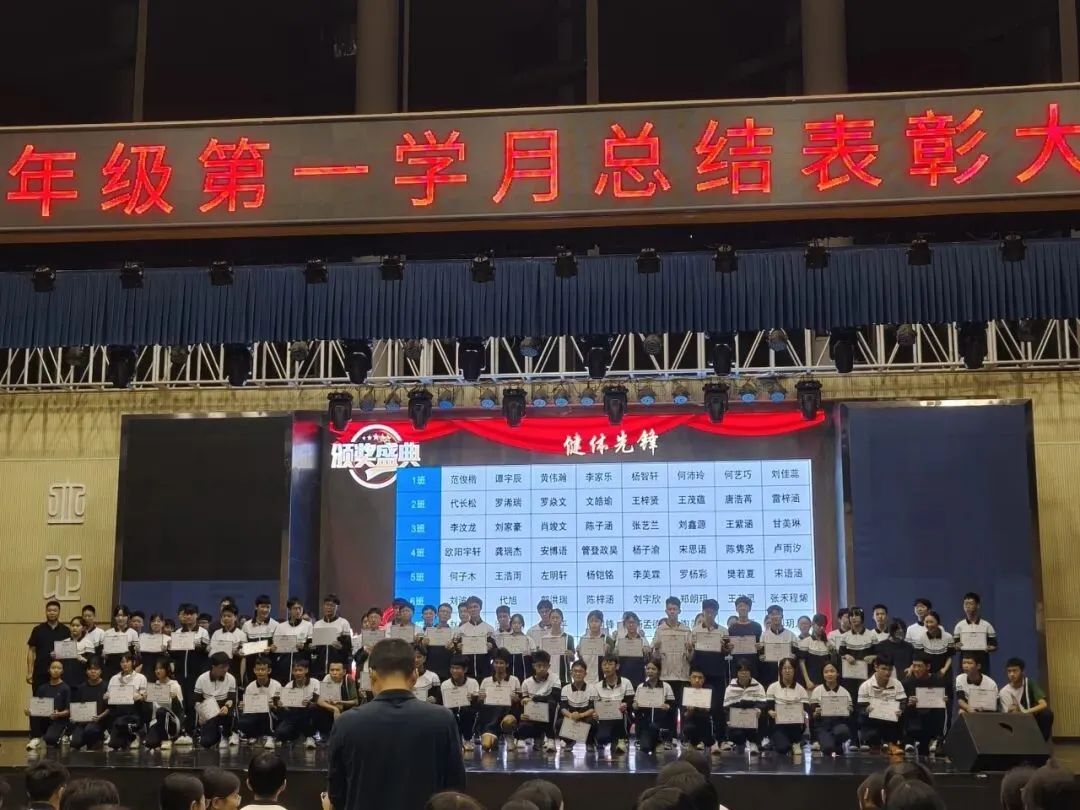 榜样聚力促成长 笃行奋进启新程——初三年级第一学月总结表扬大会-第22张图片-四季读书网 榜样聚力促成长 笃行奋进启新程——初三年级第一学月总结表扬大会-第22张图片-四季读书网