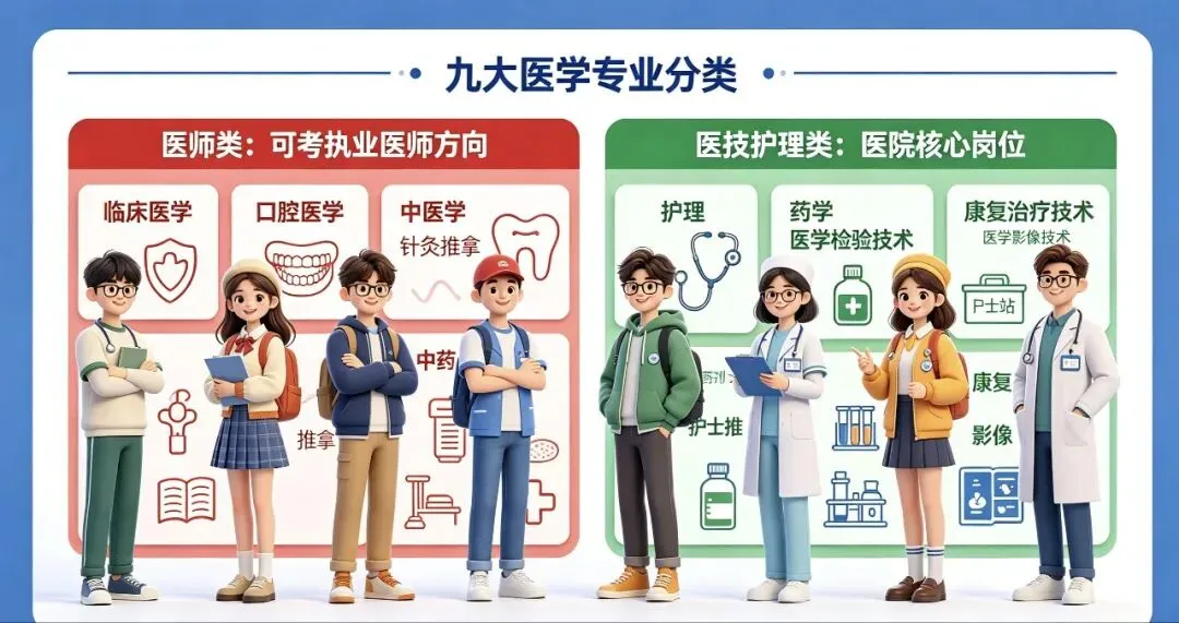 山东中考落榜也能学医!初三学医路线详解,口腔/临床/中医/针灸推拿怎么选?-第2张图片-四季读书网 山东中考落榜也能学医!初三学医路线详解,口腔/临床/中医/针灸推拿怎么选?-第2张图片-四季读书网