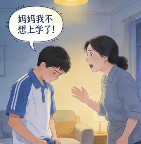 初一的孩子突然不去上学:先别急着拽他回教室,他可能正在水里扑腾-第3张图片-四季读书网