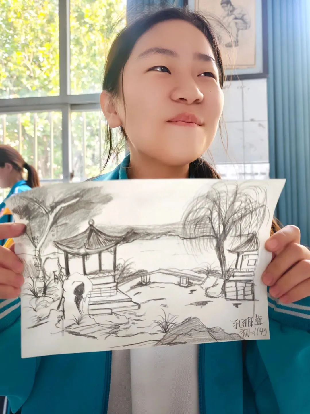 初二14班课堂作品随拍-第2张图片-四季读书网