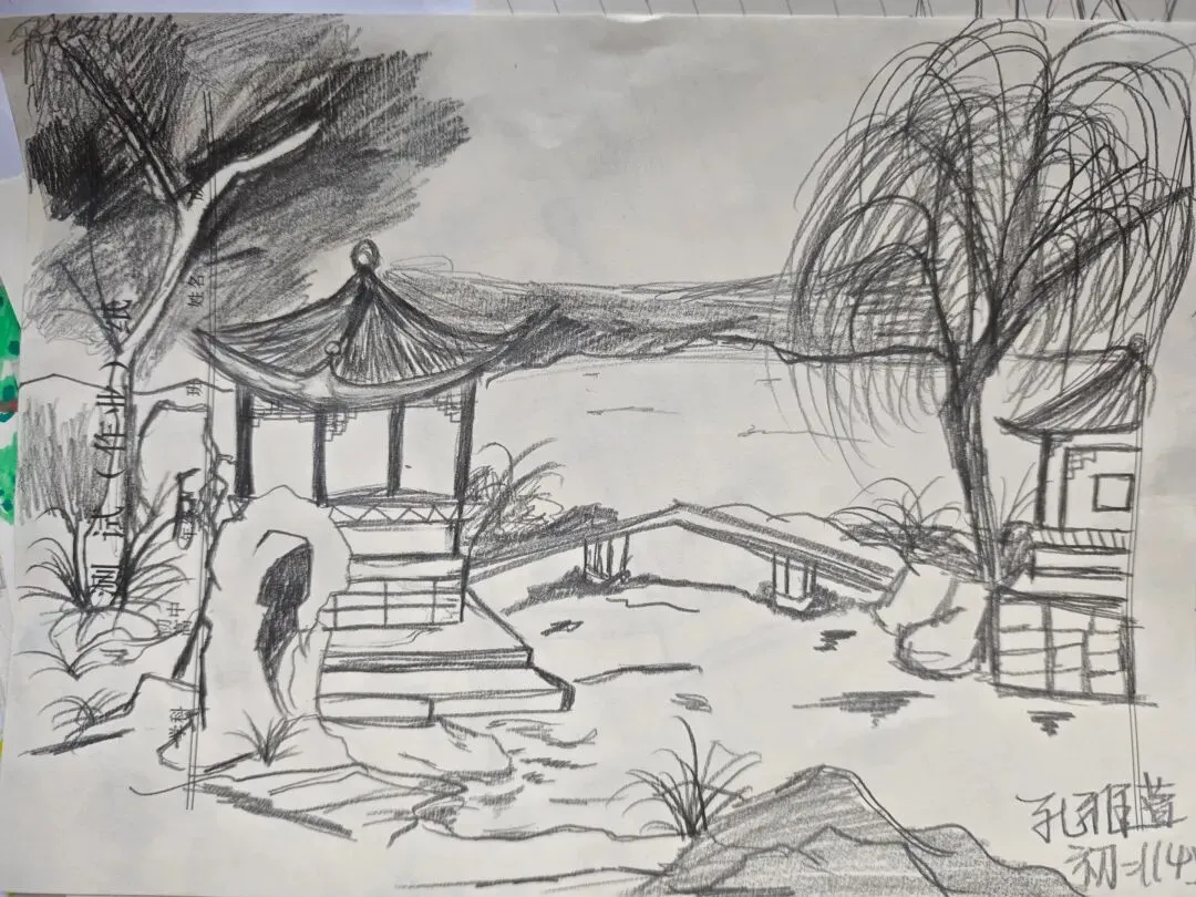 初二14班课堂作品随拍-第7张图片-四季读书网