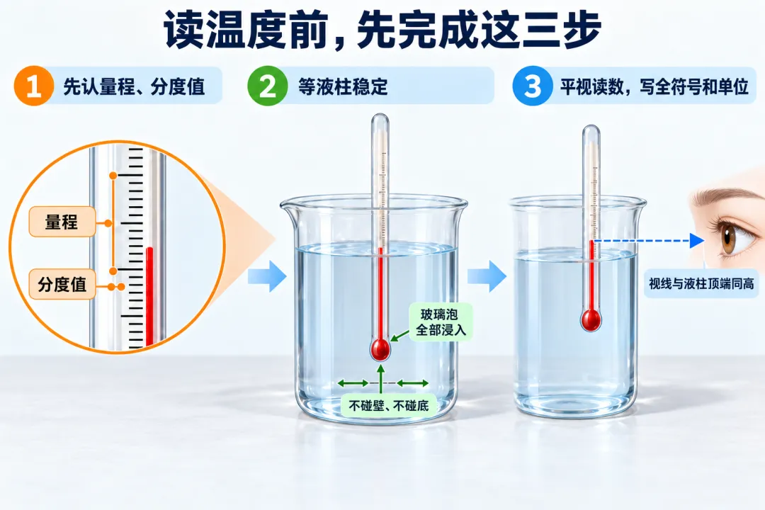 初二物理|3个秘诀帮孩子搞定所有读数问题!-第1张图片-四季读书网