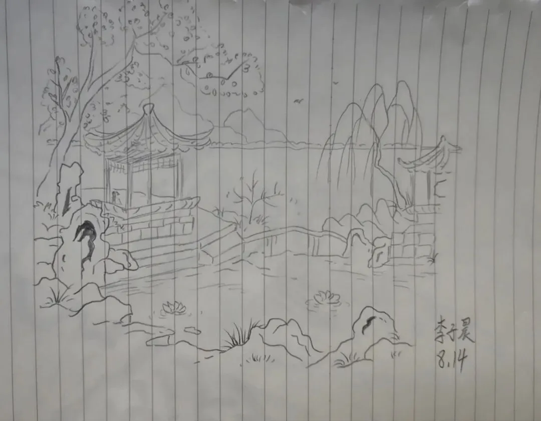 初二14班课堂作品随拍-第16张图片-四季读书网