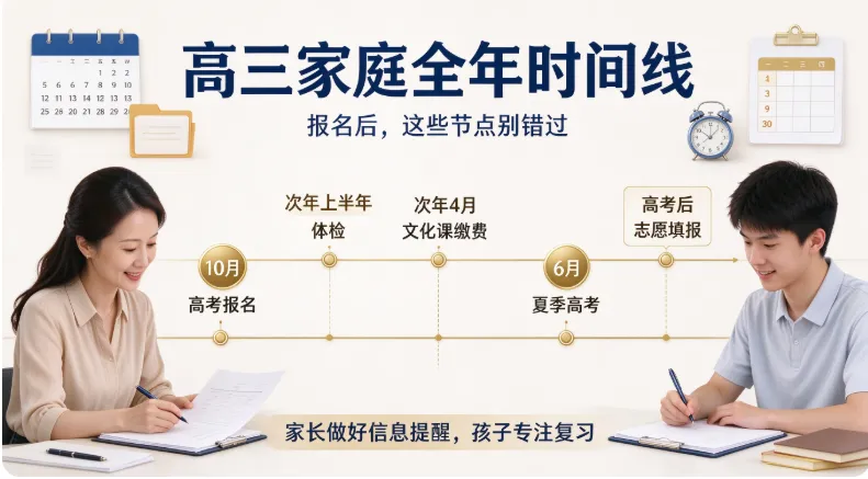 高考报名不是孩子一个人的事!2027 安徽高考报名全攻略-第4张图片-四季读书网