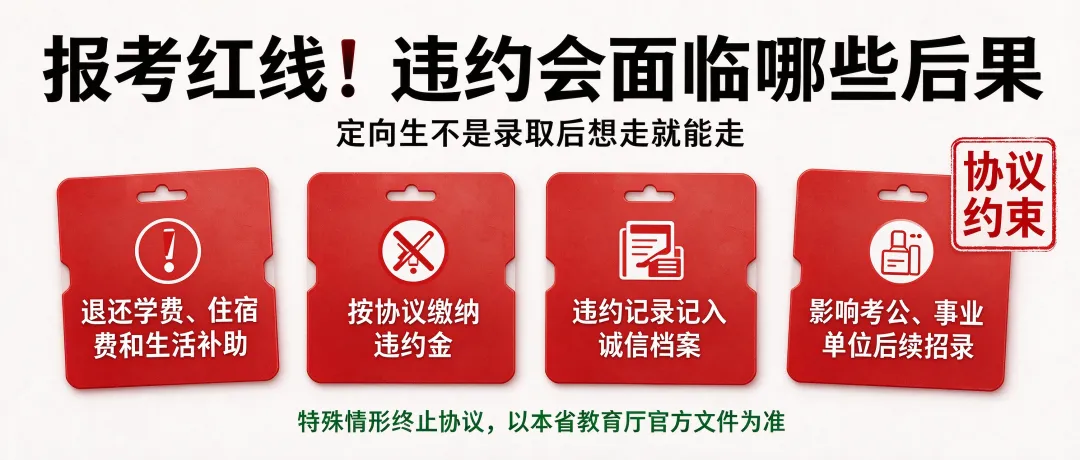2027 高考|公费师范生 & 定向生:看清福利,更要看服务年限【10 月】-第5张图片-四季读书网 2027 高考|公费师范生 & 定向生:看清福利,更要看服务年限【10 月】-第5张图片-四季读书网