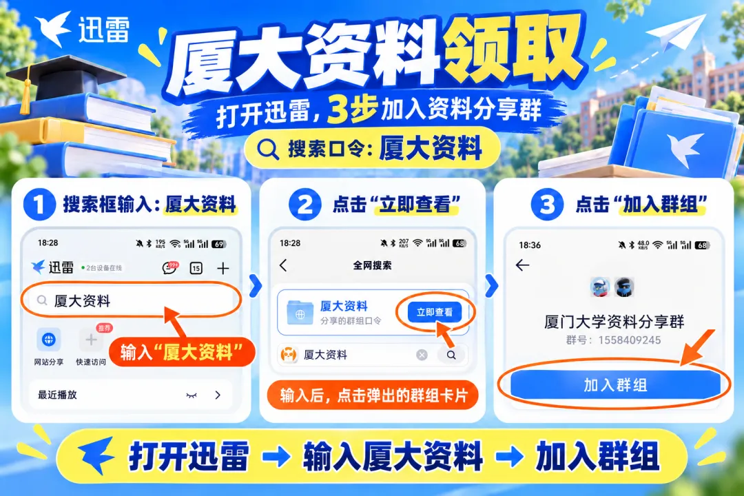 厦大数电、模电、电路试卷分享 ! !-第2张图片-四季读书网