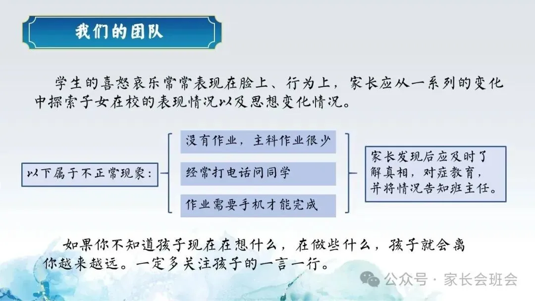 初一(七年级)期中家长会ppt:家校共赴诗与梦,育见花开向晴空.含发言稿-第28张图片-四季读书网 初一(七年级)期中家长会ppt:家校共赴诗与梦,育见花开向晴空.含发言稿-第28张图片-四季读书网