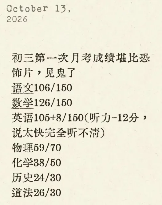 崩溃!初三第一次月考出分!别只盯着分数,这才是初三首考真正意义-第4张图片-四季读书网 崩溃!初三第一次月考出分!别只盯着分数,这才是初三首考真正意义-第4张图片-四季读书网