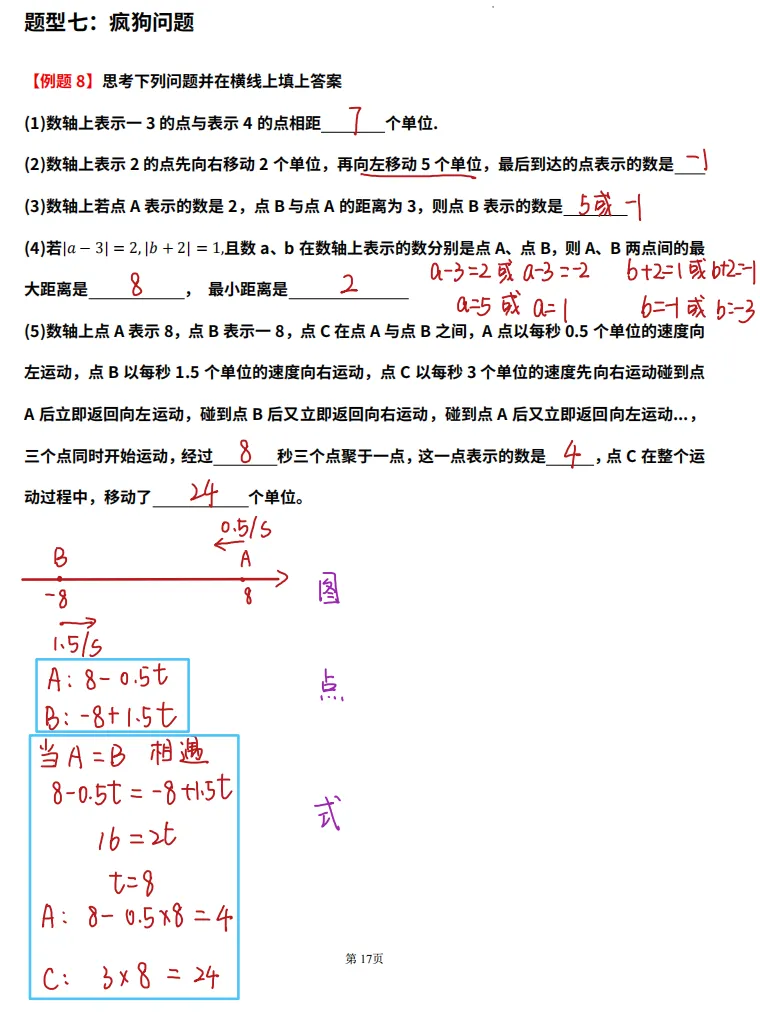 初一动点问题满分攻略!-第34张图片-四季读书网 初一动点问题满分攻略!-第34张图片-四季读书网