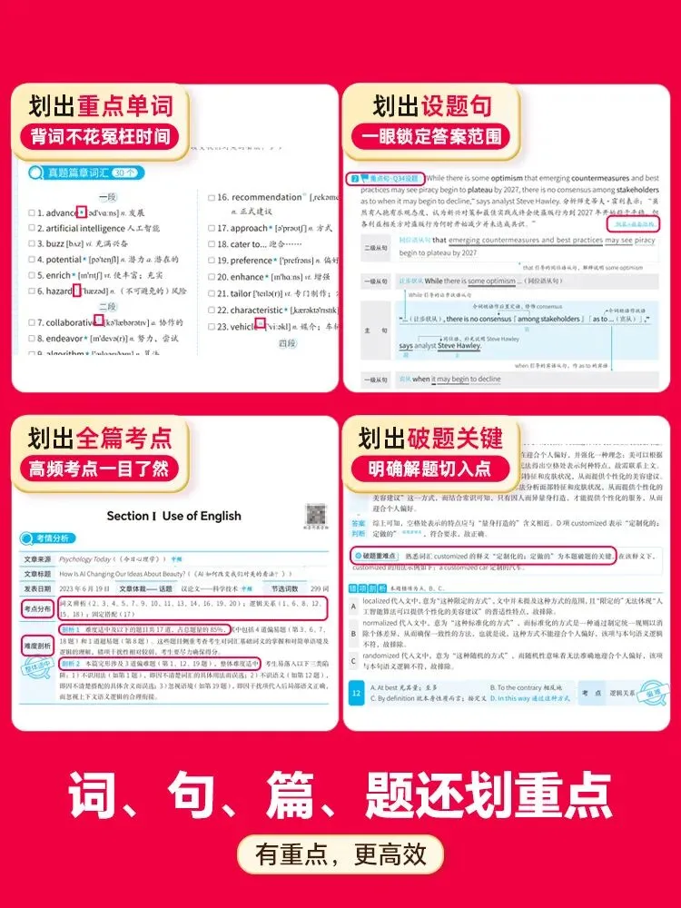 考研英语倒计时,背了单词做真题还是看不懂怎么办?-第3张图片-四季读书网 考研英语倒计时,背了单词做真题还是看不懂怎么办?-第3张图片-四季读书网