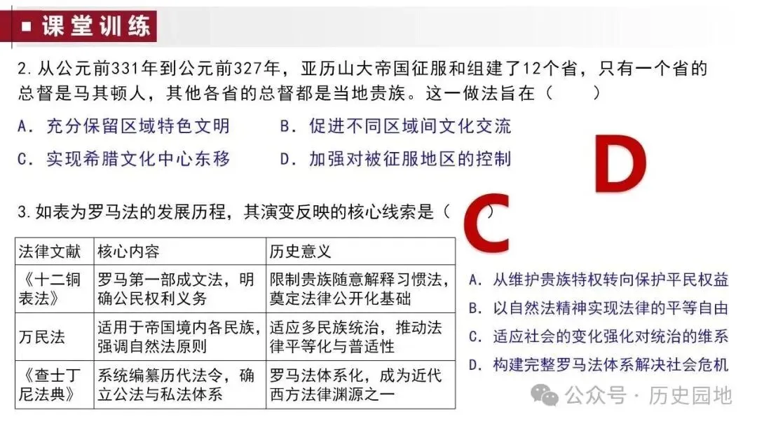 高考历史 | 世界古代史知识梳理与能力训练-第15张图片-四季读书网
