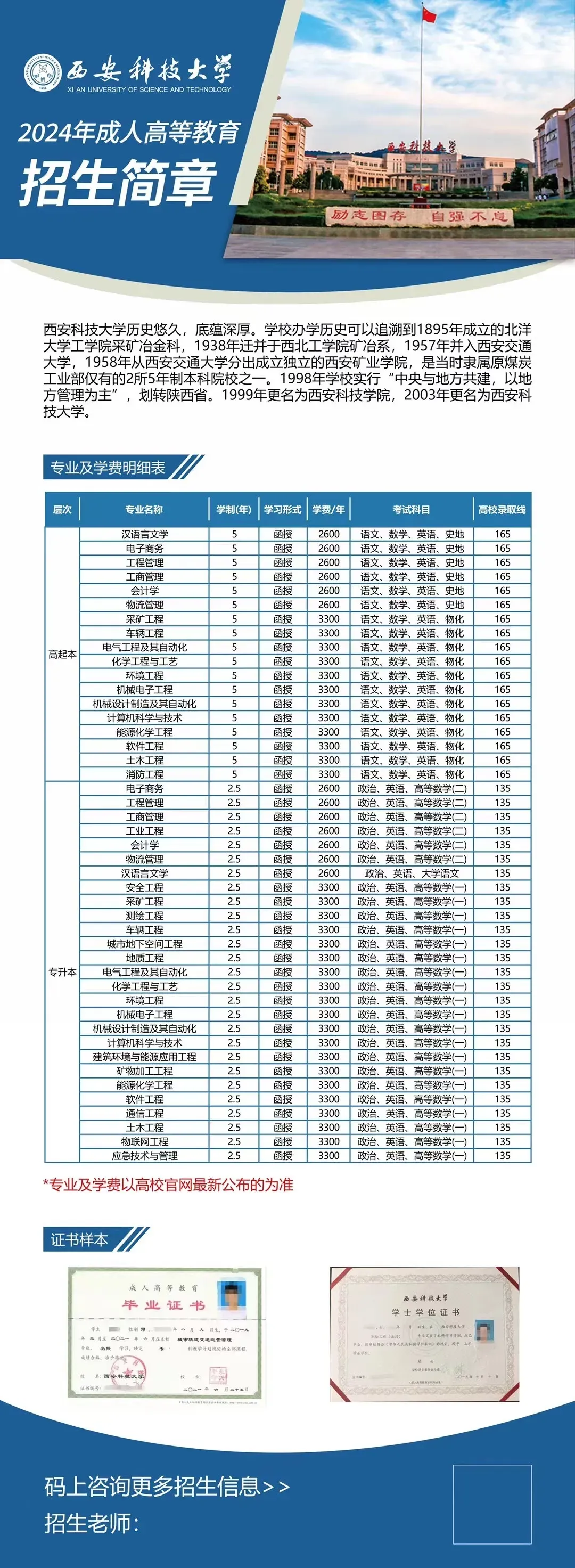 【2026成人高考报名已于26.9.14结束】2027年100个名额开始抢报,报名学员已过半,再错过只能等2028年了.西交大等十余所名校,专业齐全!-第8张图片-四季读书网