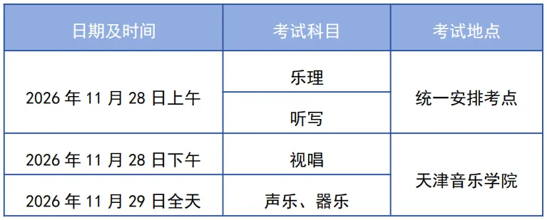 2027天津高考︱艺术类市级统考报名及考试安排-第2张图片-四季读书网 2027天津高考︱艺术类市级统考报名及考试安排-第2张图片-四季读书网