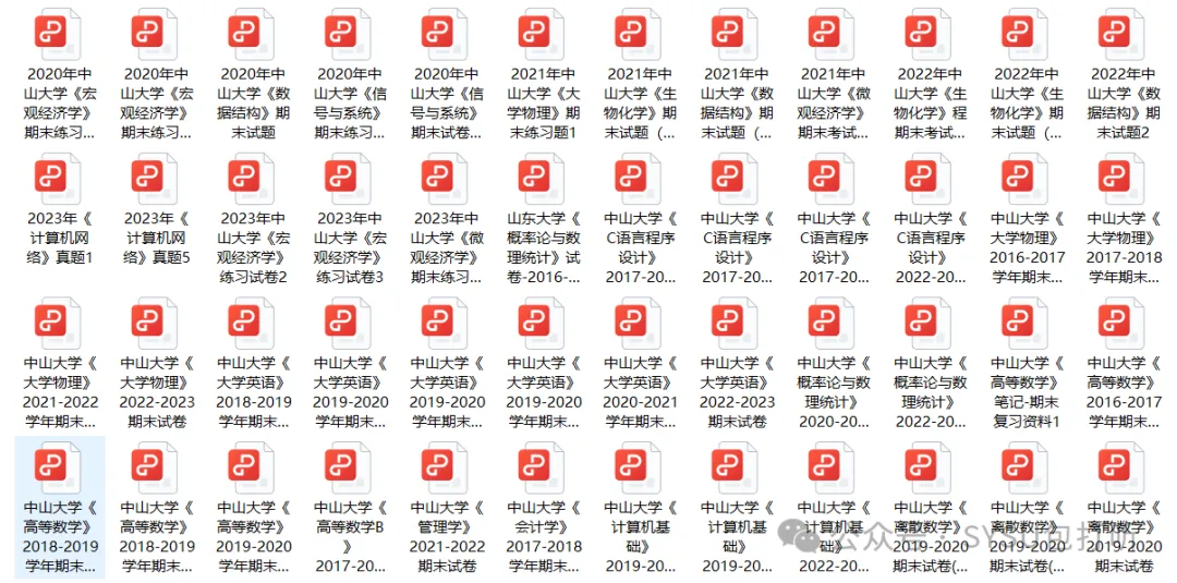 中山大学历年期中期末考试真题!-第3张图片-四季读书网 中山大学历年期中期末考试真题!-第3张图片-四季读书网