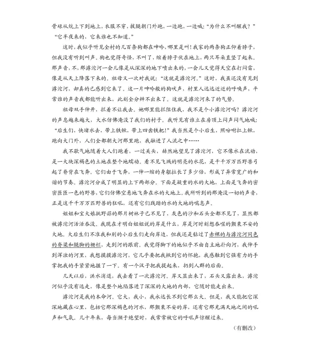 2025年高考综合改革适应性测试语文试题及评析-第8张图片-四季读书网