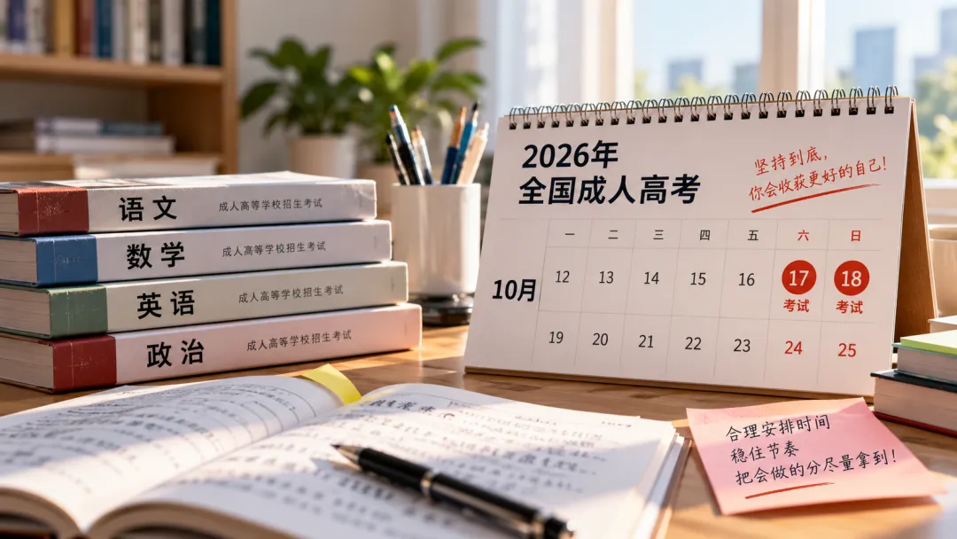 云南省2026 成人高考本周末(17、18日)考生,这份考前备考攻略请查收-第2张图片-四季读书网