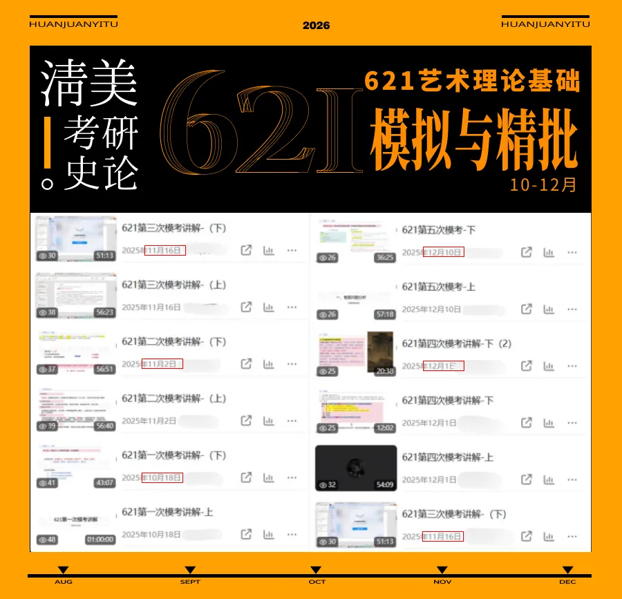 【621艺术理论模考班】5次模考+1v1精批+2h解析,把背过的知识写成考场上的有效答案!-第4张图片-四季读书网