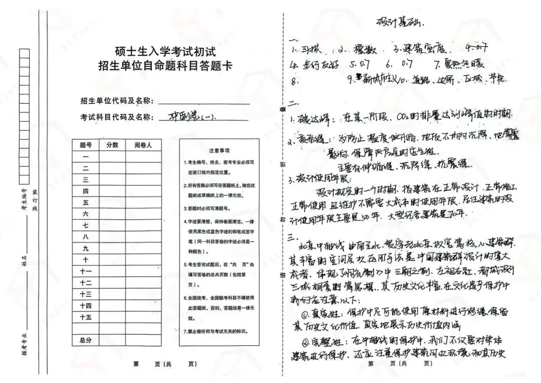 构形设计|福州大学27级真题解析课程-第28张图片-四季读书网