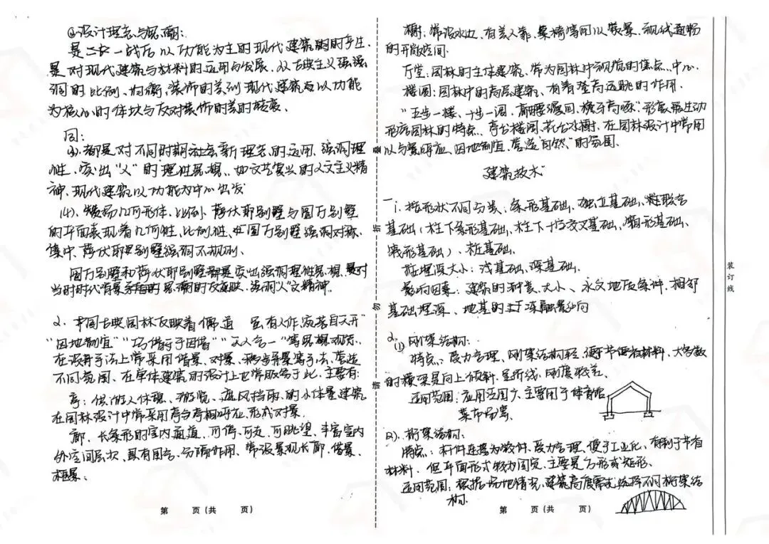 构形设计|福州大学27级真题解析课程-第31张图片-四季读书网