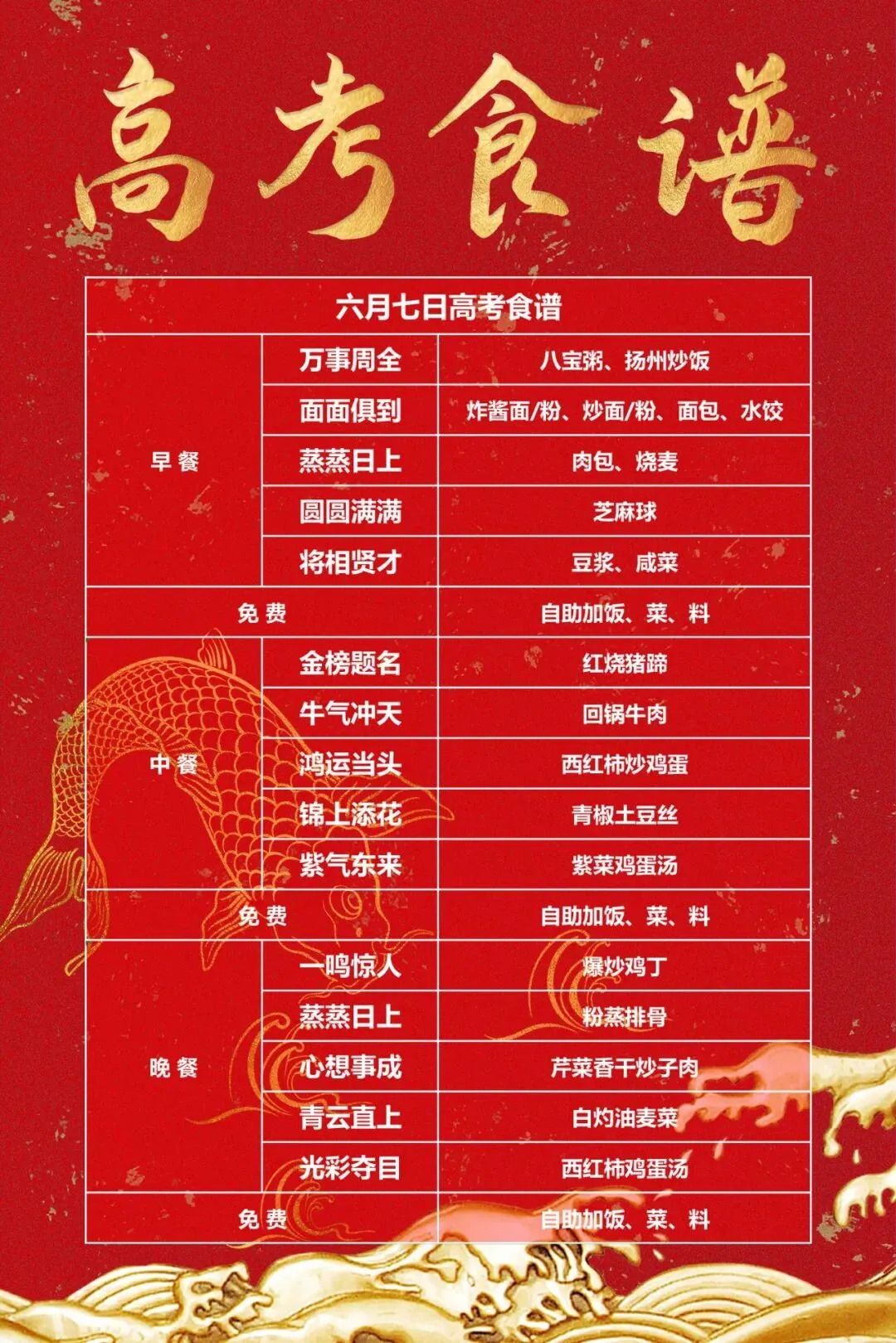 【民艺美食】2024高考专场-第3张图片-四季读书网