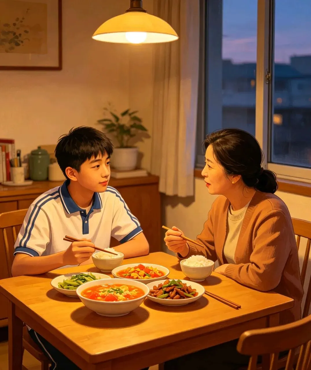 初一第一次月考后,晚饭时儿子跟我说了心里话-第1张图片-四季读书网