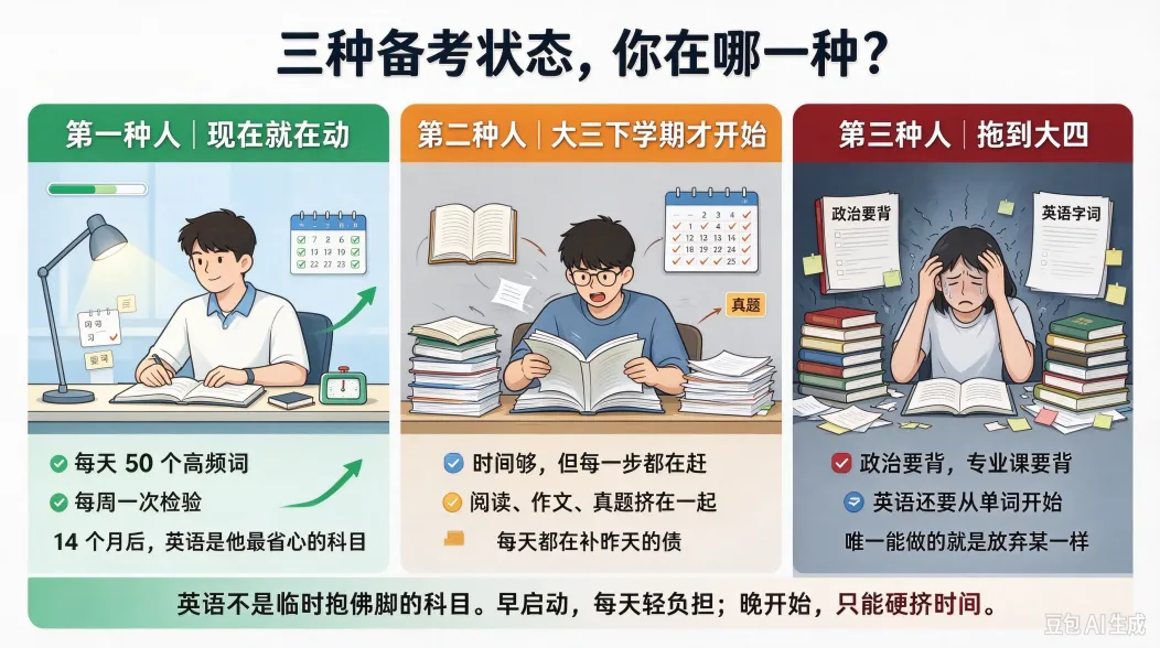 倒计时开始! 2028考研英语真题高频词汇训练营(第一期)最后召集令!-第1张图片-四季读书网