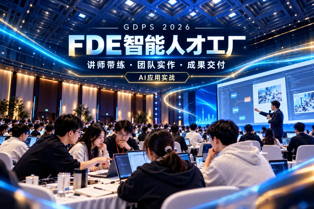 企业带着真题来,学员带着成果走|2026 GDPS FDE智能人才工厂招募正式启动-第2张图片-四季读书网 企业带着真题来,学员带着成果走|2026 GDPS FDE智能人才工厂招募正式启动-第2张图片-四季读书网
