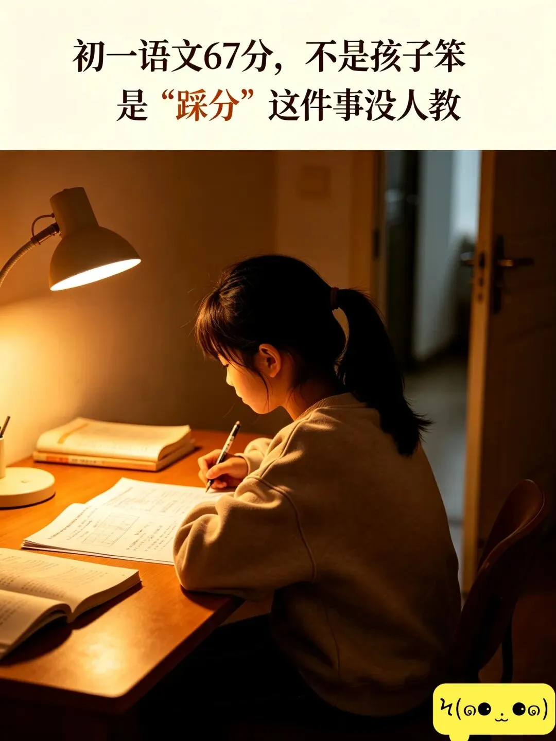 初一语文67分,不是孩子笨,是“踩分”这件事没人教-第1张图片-四季读书网 初一语文67分,不是孩子笨,是“踩分”这件事没人教-第1张图片-四季读书网