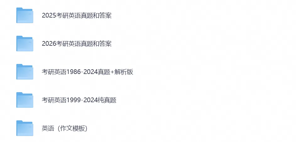 【考研资料】2026考研英语统考真题试卷及答案PDF电子版含历年真题-第5张图片-四季读书网